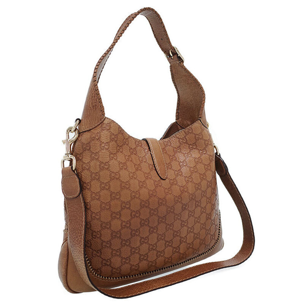 Gucci Jackie Hobo Shoulder Bag Brown - Picture 2 of 5